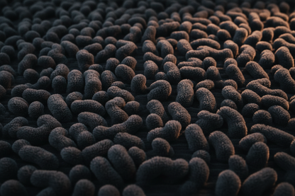 Dark Grey Milk Velvet Fitted Sheet - ultra-close texture detail