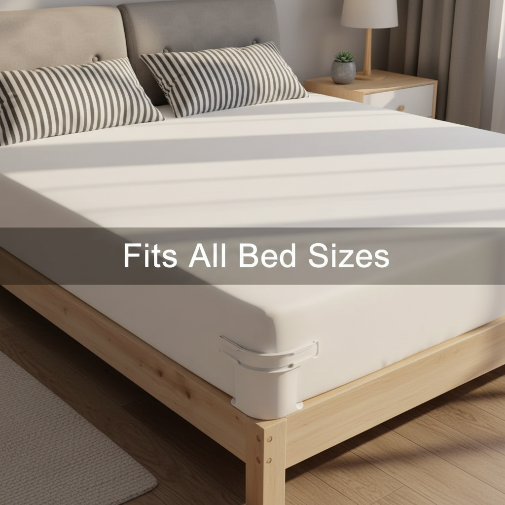 GripLock Bed Sheet Fasteners - Lifestyle Bedroom Shot